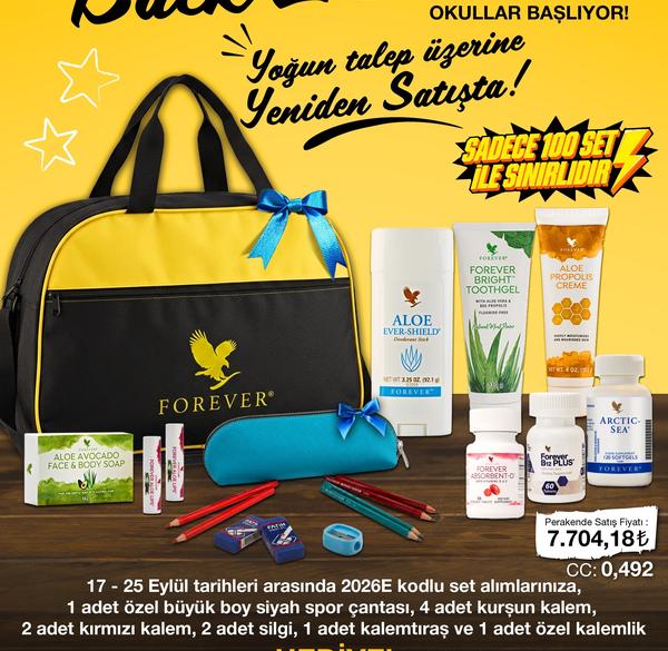 Forever Back 2 School - Okullar Başlıyor